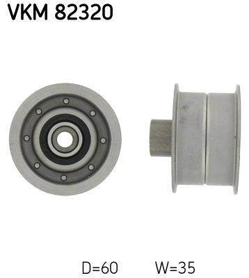 Obehová/vodiaca kladka ozubeného remeňa SKF (VKM 82320)